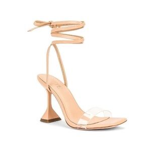 Raye Jetty Lace Up Nude Heels